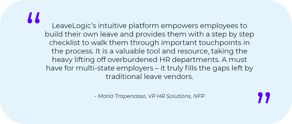 NFP HR Solutions VP discusses LeaveLogic's value to HR teams